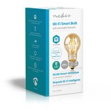 Nedis Wi-Fi Smart LED Filament Bulb | E27 | A60 | 5W | 500 lm | Eponuda.com